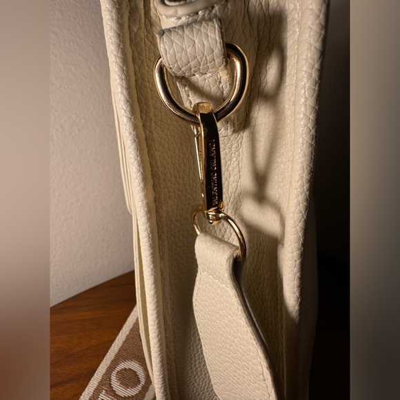 Valentino Orlandi Leather Crossbody Bag in Bone - Picture 7 of 15